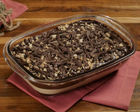 Ovo de Páscoa na travessa