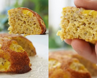 Bolinho de banana que eu faço toda semana: receita fácil e saudável assada no forno ou airfryer