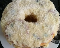 Rosca de frutas cristalizadas com uva passas