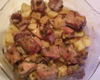 Costela suína dourada