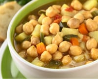Sopa de grão-de-bico