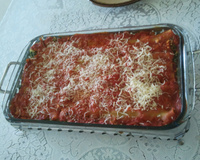 Canelone de espinafre com ricota e nozes