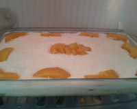 Pavê de pêssego (ou abacaxi)