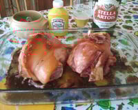 Joelho de porco assado no forno