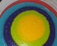 Bolo colorido