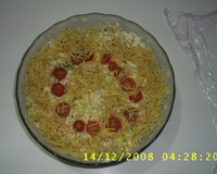 Salpicão de frango (com ingredientes diferentes da salada de maionese)
