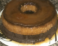 Bolo pudim de chocolate