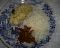 Bacalhau de forno com purê à moda do Antonio