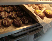 Alfajor de doce-de-leite à Laura