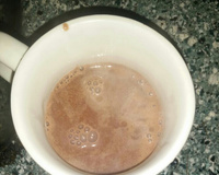 Chocolate quente light