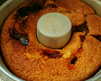 Bolo de milho com goiabada
