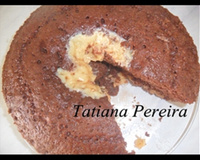 Bolo chocolate com beijinho expresso