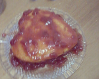 Bolo de fubá com goiabada