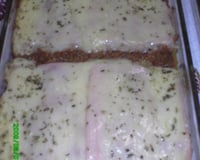 Lasanha de carne moída