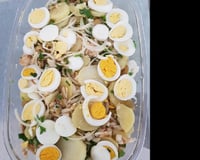 Salada prática de bacalhau