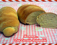 Pão caseiro facinho de fazer e comer , hummm..