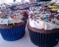 Cupcakes de chocolate