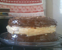 Torta de brigadeiro e branquinho rápida