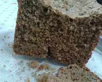 Pão integral na máquina de pão