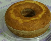 Bolo fofo de liquidificador