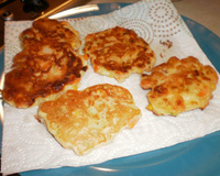 Bolinhos de ricota e vegetais