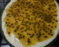 Torta mousse de maracujá