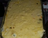 Escondidinho de camarão com aipim (mandioca)