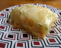 Escondidinho de aipim com frango