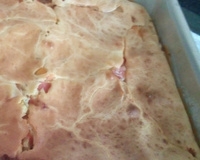 Torta de queijo e presunto