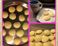 Bolacha de maizena e coco