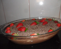 Pavê creme de chocolate