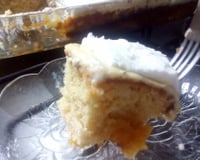 Bolo de abacaxi com creme