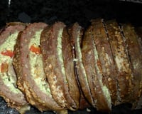 Rocambole de carne moída light