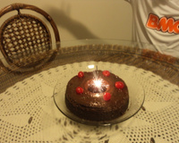 Bolo pudim de chocolate