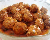 Bolinhas de carne (tipo almôndega)
