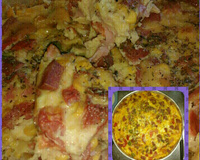 Omelete no forno