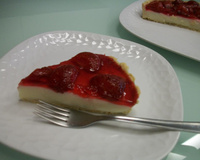 Torta de morango com iogurte