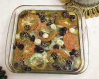 Filé de linguado à moda italiana