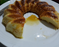 Pudim de leite em pó de microondas