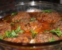 Polpetone assado e recheado