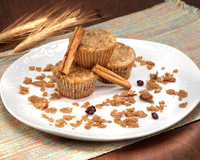 Muffin integral de maçã