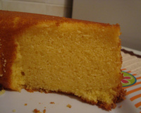 Bolo de fubá cozido