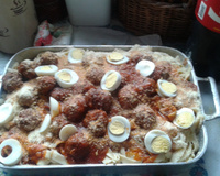 Almôndegas com bacon