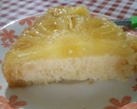 Bolo de abacaxi caramelizado