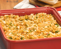 Farofa de pão simples