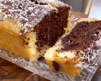 Sem leite, sem ovo e sem banana: bolo de chocolate mesclado é delicioso, molhadinho e a receita é muito fácil