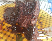 Bolo de caneca muito gotoso e sem leite fofinho