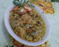 Bacalhoada com gemada