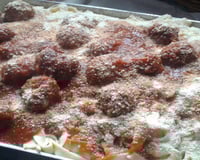 Almôndegas com bacon