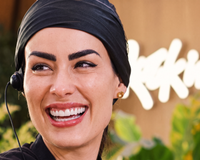 Chef Heaven Delhaye, ex-MasterChef, comanda menu VIP no Rock in Rio com 95 metros de comida, cerca de 60 toneladas de alimentos e 400 profissionais, enquanto mostra os bastidores da operação em um reality nas redes sociais